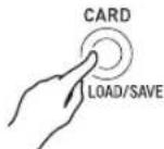 CASIO CTK-7200 - Entering the Card Mode - 1