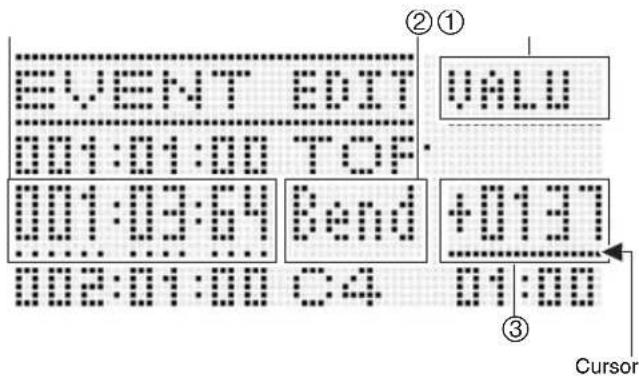 CASIO CTK-7200 - ■Reading Event Data - 2
