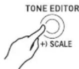 CASIO CTK-7200 - Press the C-8 (TONE EDITOR) button. - 1