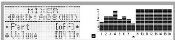 CASIO CTK-7200 - Use sliders D-4 (1/9/EXT) to D-11 (8/16) to adjust the volume of each part (A01 through A08). - 1