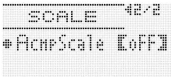 CASIO CTK-7200 - Specifying whether the Current Scale Settings Should be Applied to Auto Accompaniment (Accomp Scale) - 1