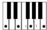 CASIO LK-35 - Using standard fingerings - 8
