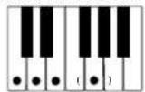 CASIO LK-35 - Using standard fingerings - 12