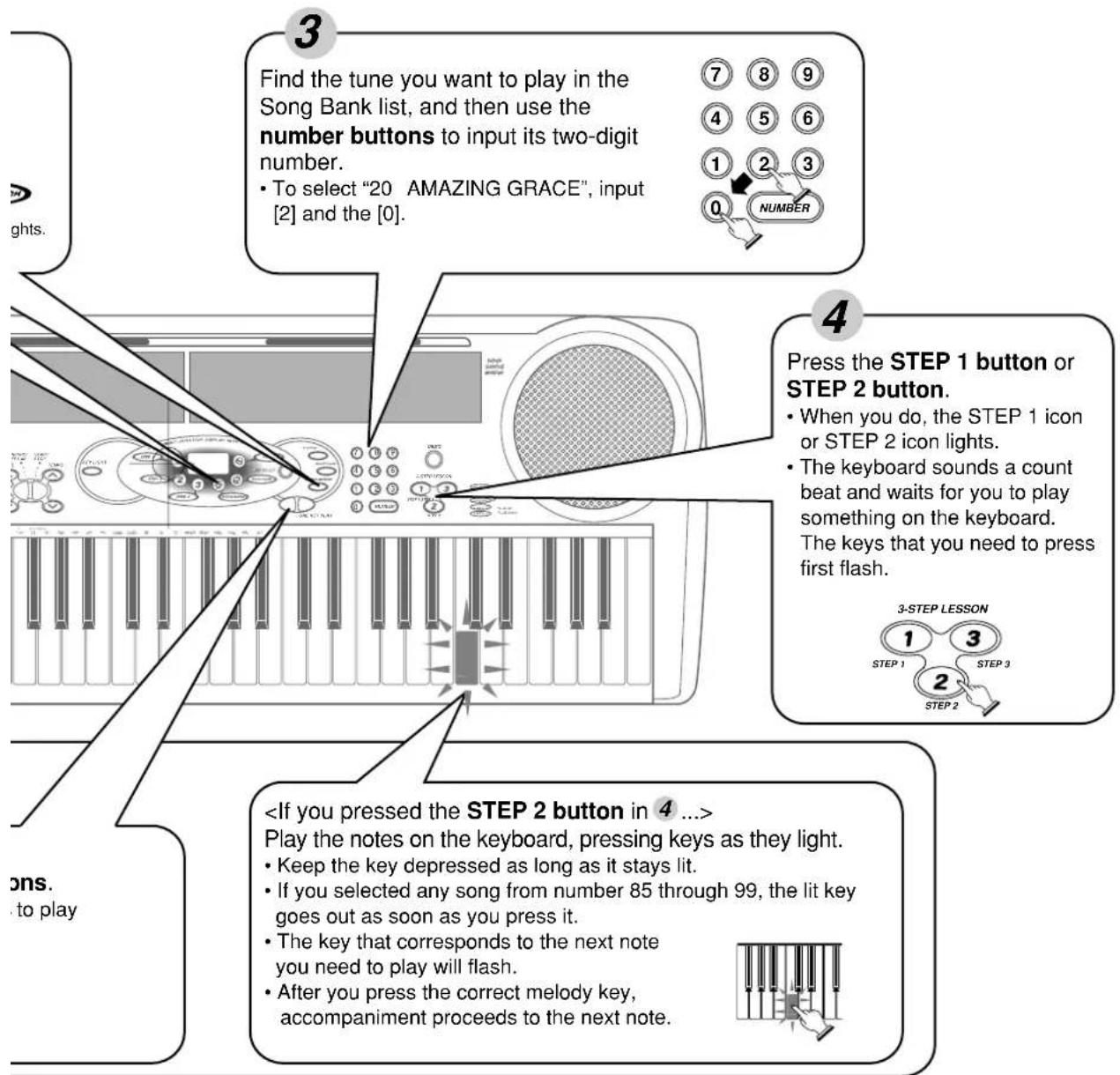 CASIO LK-35 - Quick Reference - 2