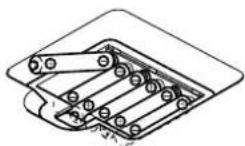 CASIO LK-35 - To load batteries - 1