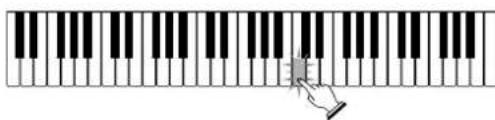 CASIO LK-35 - Press the STEP 2 button. - 4