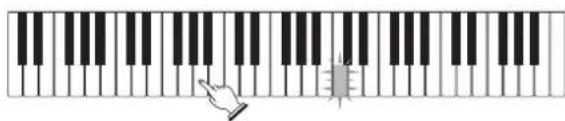 CASIO LK-43 - Essayez d'appuyer sur une des touches du clavier au lieu des boutons ONE KEY PLAY. - 1
