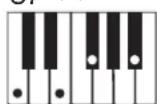 CASIO LK-45 - Utilisation du doigté standard - 10