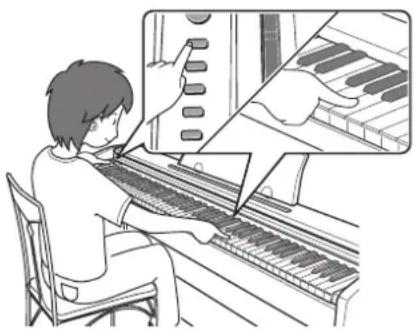 CASIO PX-735 - Bouton de fonction (FUNCTION) - 1