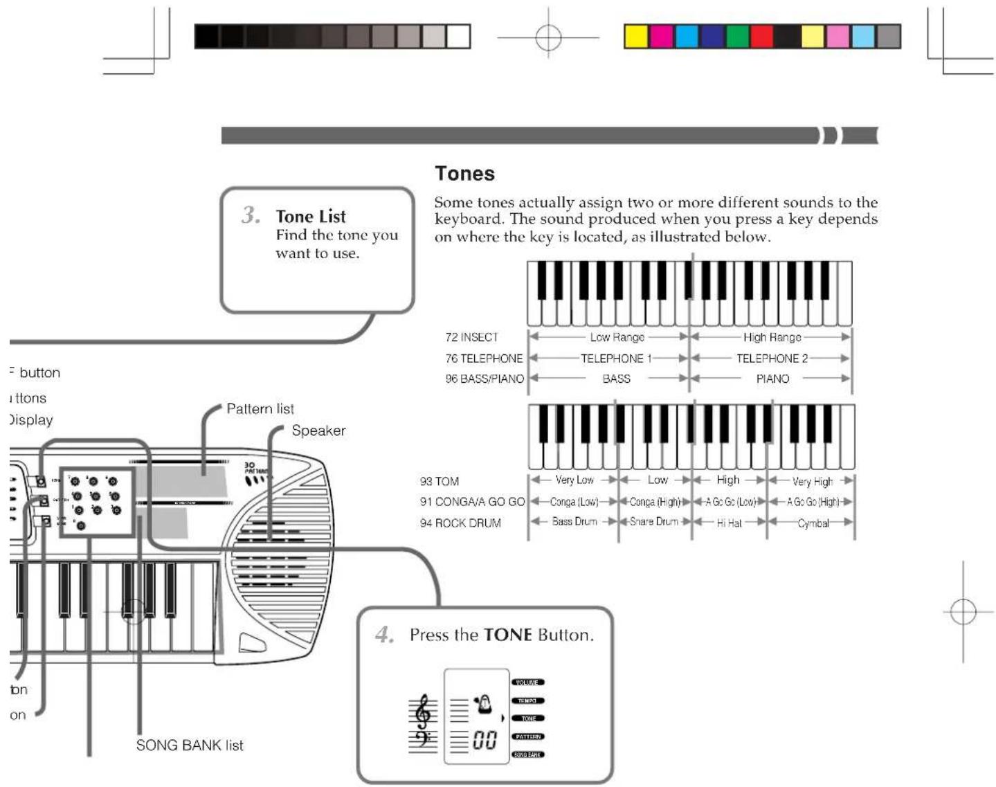 CASIO SA-65 - NOTES - 1