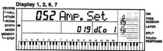 Display 1, 2, 6, 7 052 Amp. Set. 019 dCo 1 GIM FREE SESSION LAYER SPLIT TOUCH RESPONSE