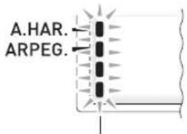 CASIO WK-6600 - ■Indication de faible charge des piles - 1