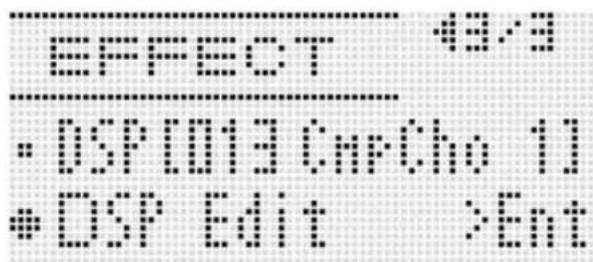 EFFECT : 8.3 : DSP1013 Chp Chp 11 : DSP Edit : Ent