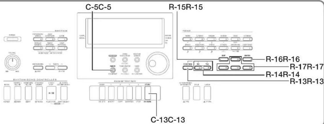C-5C-5 R-15R-15 TONE R-16R-16 R-17R-17 R-14R-14 R-13R-13 C-13C-13