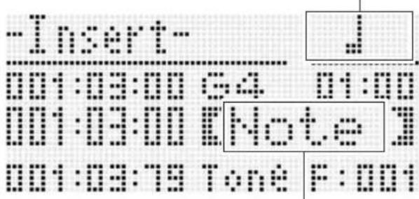 -Insert- J 00:00:00 04 00:00 00:00:00 E Note 00:00:19 Tone F:00