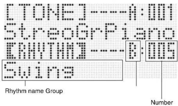 LTONE]----A:001 StreoGr Piano RHYTHM---B:005 Swins Rhythm name Group Number