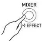 CASIO WK-7600 - Press the C-7 (MIXER) button. - 1