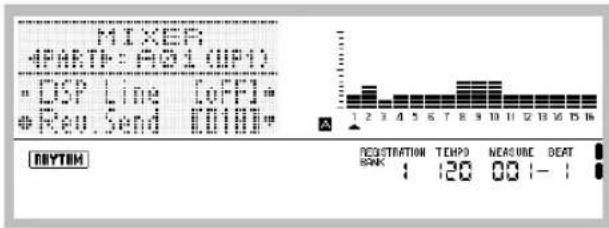 CASIO WK-7600 - Use the R-17 (∧, ∨) buttons to move the thick brackets ([ ]) to the parameter you want to change. - 1