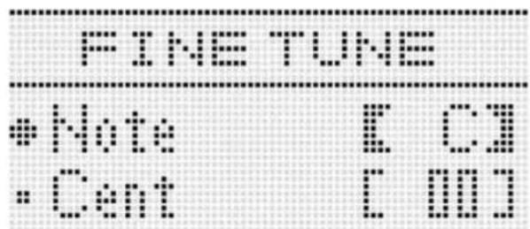 FINE TUNE • Note E C • Can [ 000 ]