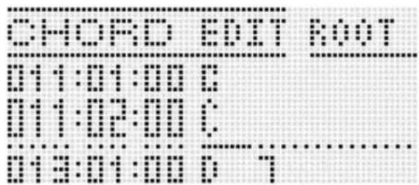 CHORD EUTT RUT 11:00:000 11:00:000 11:00:000 11:00:000 7