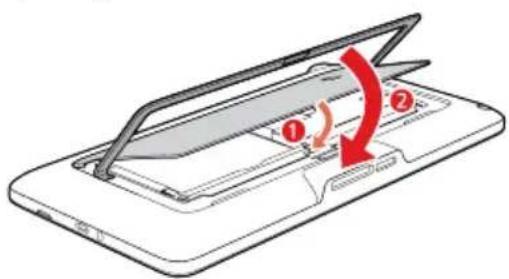 HUAWEI Ideos S7 Slim - De achterklep plaatsen - 1