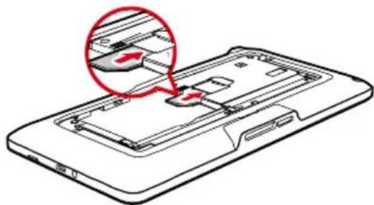 HUAWEI Ideos S7 Slim - De simkaart installeren - 2