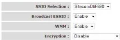 SITECOM WLR-6100 - Disable - 1