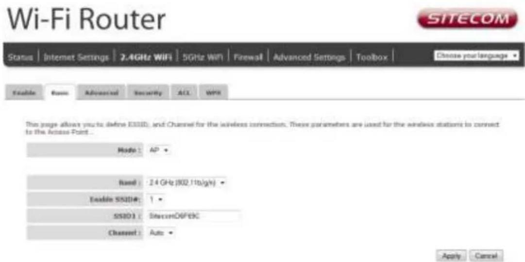 SITECOM WLR-7100 - Basic Settings - 1