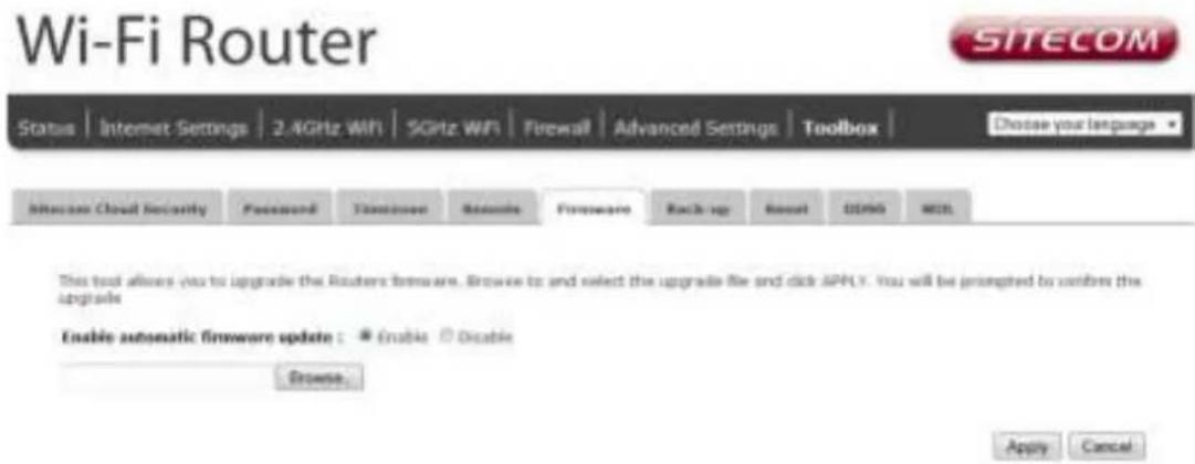 SITECOM WLR-7100 - Firmware Upgrade - 1