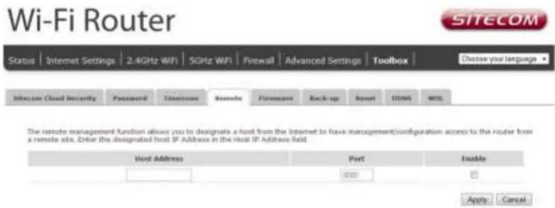 SITECOM WLR-7100 - Remote Management - 1