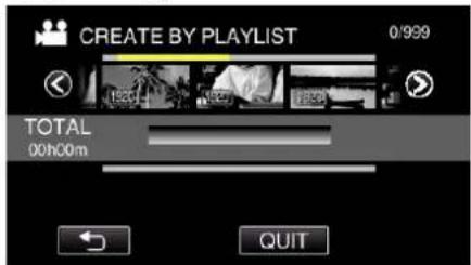 JVC Everio GZ-EX310 - Copying Selected Playlists - 5
