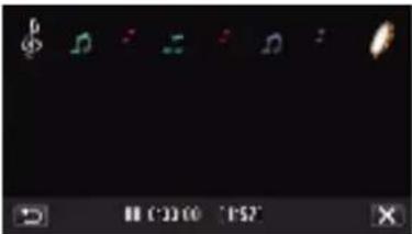 JVC Everio GZ-EX310 - Select a desired effect and tap "SET". - 6