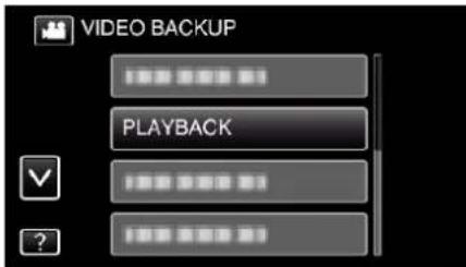 JVC Everio GZ-EX310 - Playing Back Files in the USB External Hard Disk Drive - 1