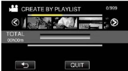 JVC Everio GZ-EX310 - Copying Selected Playlists - 4