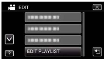 JVC Everio GZ-EX310 - Deleting Playlists - 5