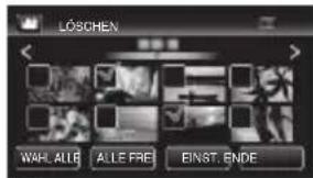 JVC Everio GZ-EX215WE - Wiedergabe/Löschen von Dateien mit diesem Gerät - 3