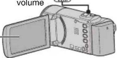 JVC Everio GZ-EX215WE - Riproduzione/eliminazione di file sulla presente unità - 2