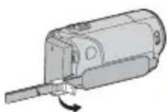 JVC Everio GZ-EX315BE - Регулировка ручного ремня - 1
