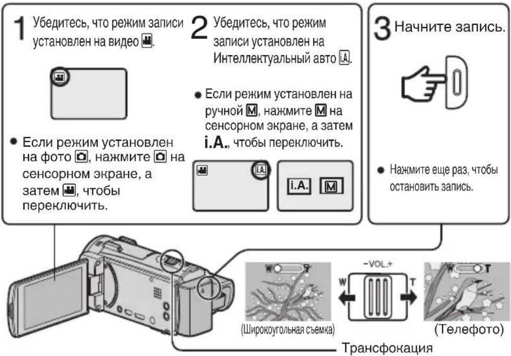 JVC Everio GZ-EX510BE - ■ Изменение настройки - 1