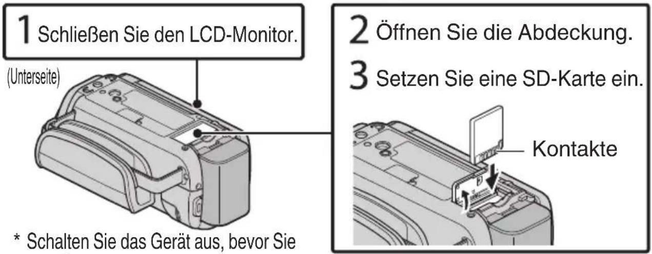 JVC Everio GZ-EX510BE - VORSICHT - 1
