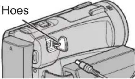 JVC Everio GZ-EX510BE - De kernfilter verbinden - 6