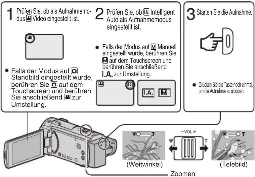 JVC Everio GZ-EX515BE - ■ Ändern der Einstellung - 1