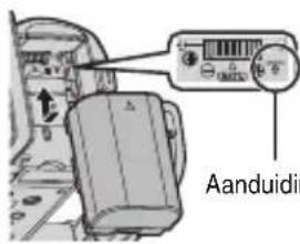 JVC Everio GZ-GX1BE - Het accupack opladen - 1
