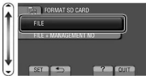 JVC Everio GZ-HD500 - ■ To use microSD cards that have been used on other devices - 2