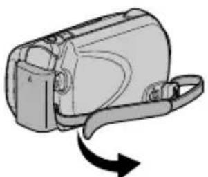 JVC Everio GZ-HD500 - Grip Adjustment - 1