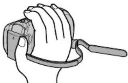 JVC Everio GZ-HD500 - Grip Adjustment - 2