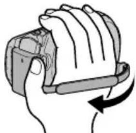 JVC Everio GZ-HD620 - Grip Adjustment - 3