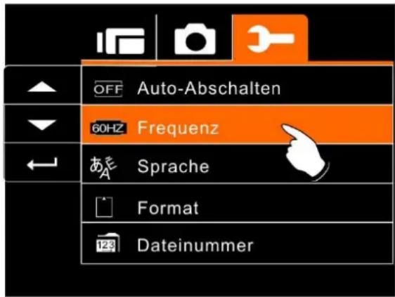 AIPTEK AHD H500 - Frequenz - 1