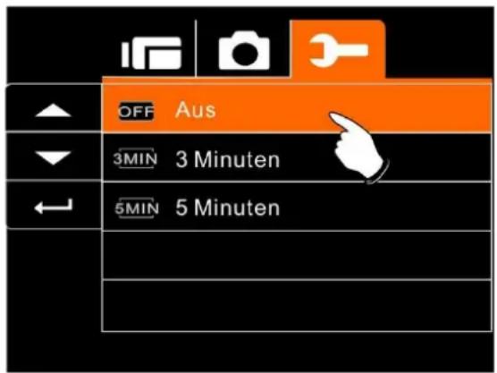 AIPTEK AHD H500 - Auto-Abschalten - 2