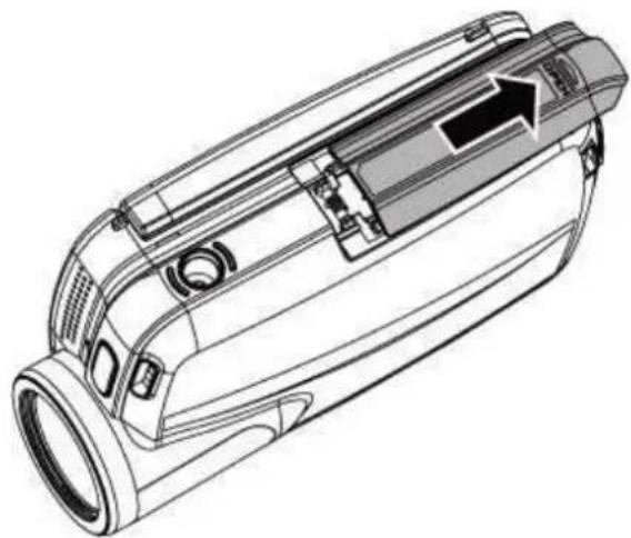 AIPTEK AHD H500 - Insertion de carte(s) SD - 1